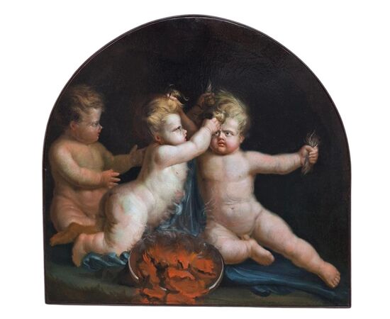 Dipinto con putti