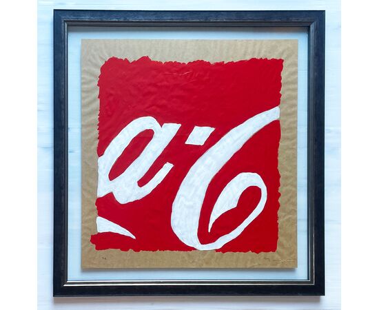 Coca-Cola (a-C) - Mario Schifano (1934-1998)