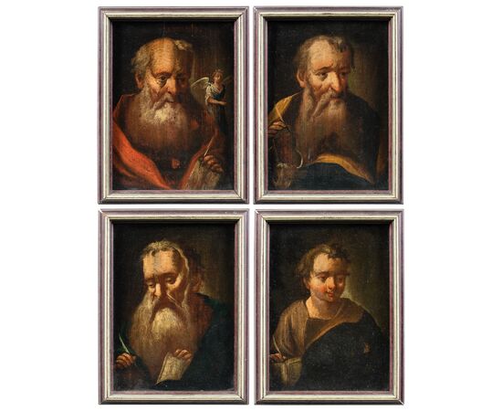 Pittore italiano (XVIII sec.) - Quattro Evangelisti.