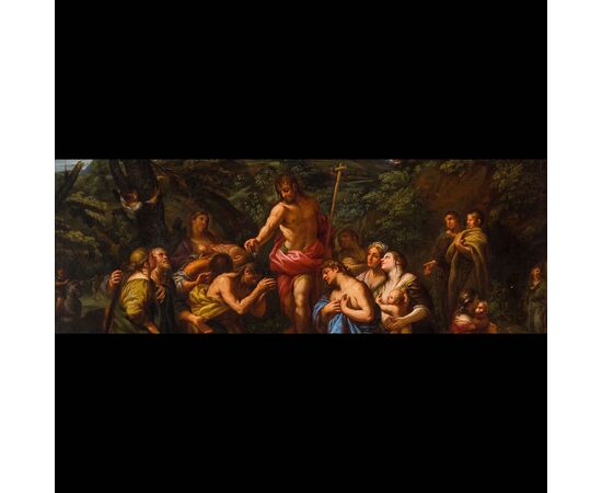 Lazzaro Baldi The Baptism of the Crowds     