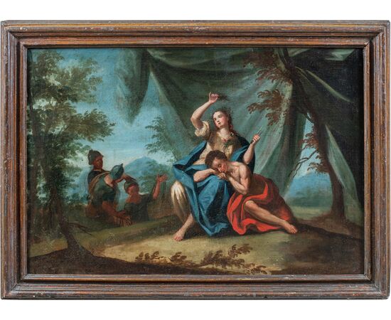 Pittore italiano (XVIII sec.) - Sansone e Dalila.