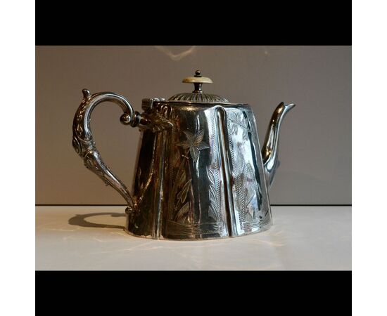 Antique Sheffield Teapot     