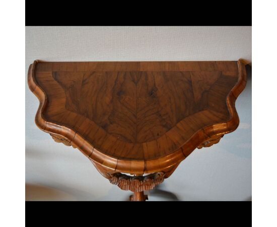 Pair of small console wall tables from the 20th century     