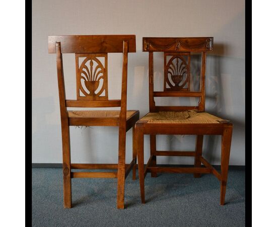 Six 19th century chairs     