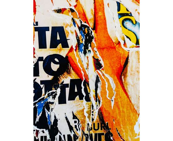 La gatta sul tetto che scotta - Mimmo Rotella (1918-2006)