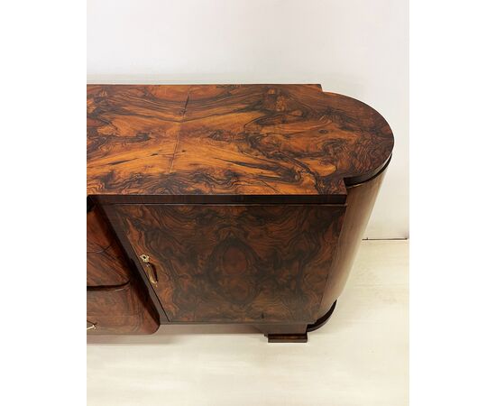 Credenza Art Decò 1930 - cassetti e sportelli