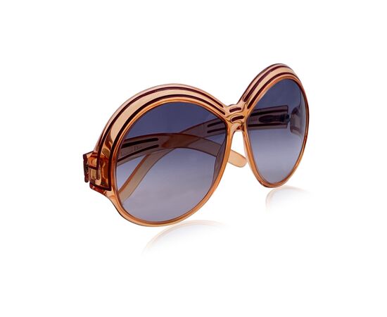 CHRISTIAN DIOR Occhiali da Sole Vintage in Acetato Col. Arancione 2040-30