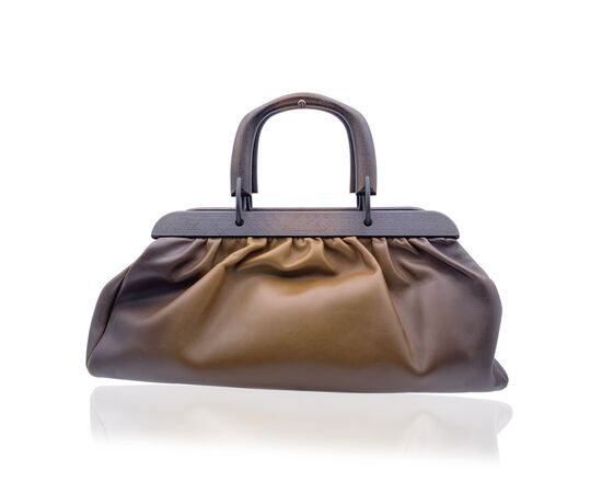 GUCCI Borsa a Mano in Pelle Col. Marrone M