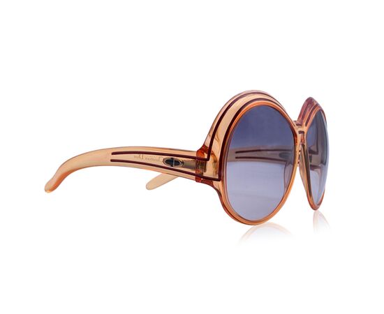 CHRISTIAN DIOR Occhiali da Sole Vintage in Acetato Col. Arancione 2040-30