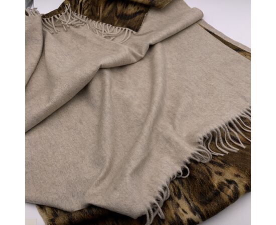 LORO PIANA Foulard Vintage in Cashmere Col. Marrone