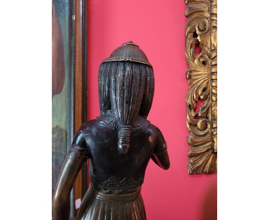 Bronze sculpture &quot;Cleopatra&quot; Late 19th - early 20th century     