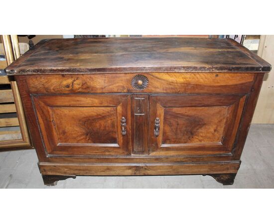 Sideboard wood solid walnut to be restored France - first half of &#39;800     