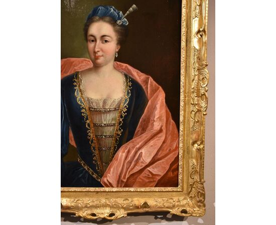 Ritratto di gentildonna, François de Troy (Tolosa 1645 – Parigi 1730) bottega/cerchia di 