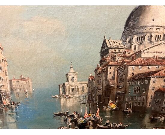 PAINTING DEPICTING VENICE     