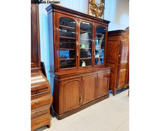 Credenza in mogano Luigi Filippo - 232 181x48