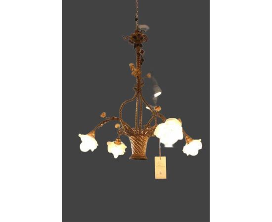 Bronze chandelier