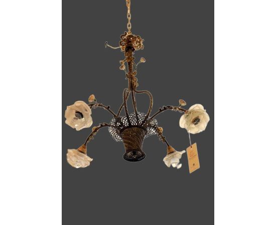 Bronze chandelier