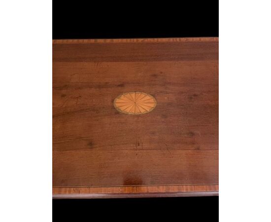 Edwardian inlaid table