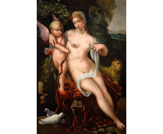 "Venere e Cupido"