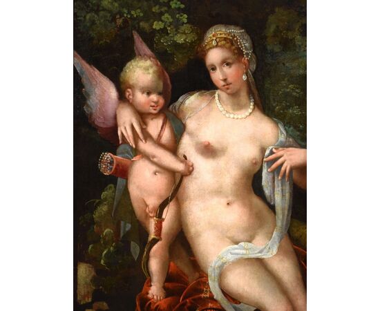 "Venere e Cupido"