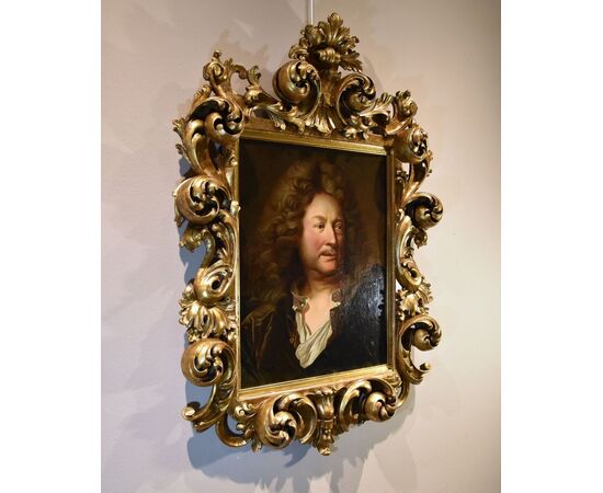 Ritratto del pittore Charles de La Fosse (1636-1716), Hyacinthe Rigaud (Perpignan 1659 - Parigi 1743) attribuibile