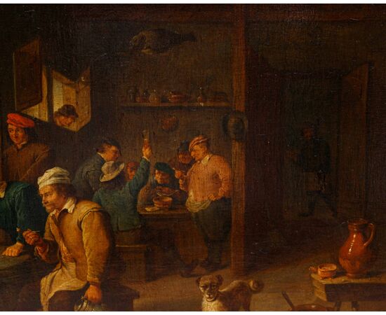 Da David Teniers il Giovane, seconda metà del XVII secolo, Sala da bere