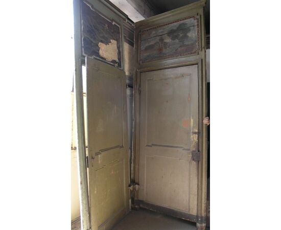 pts560 two doors mis Louis XVI. h 308 x 118 cm width.