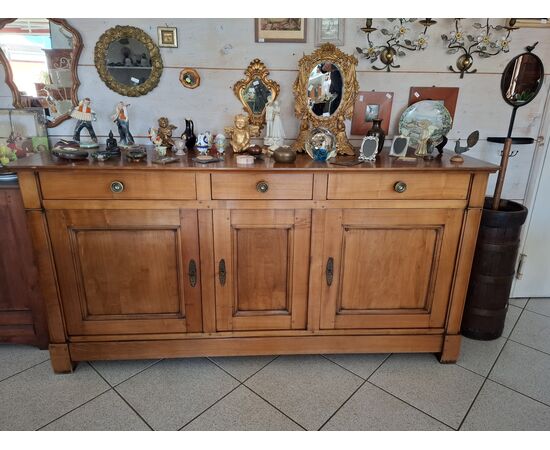 Credenza in noce H 100 200x58