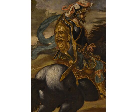 Ritratto equestre di Pietro Strozzi, Pittore fiorentino XVII-XVIII Secolo