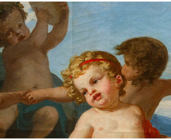 Angelo Monticelli (Milano, 1778-1837), attr.,Putti danzanti