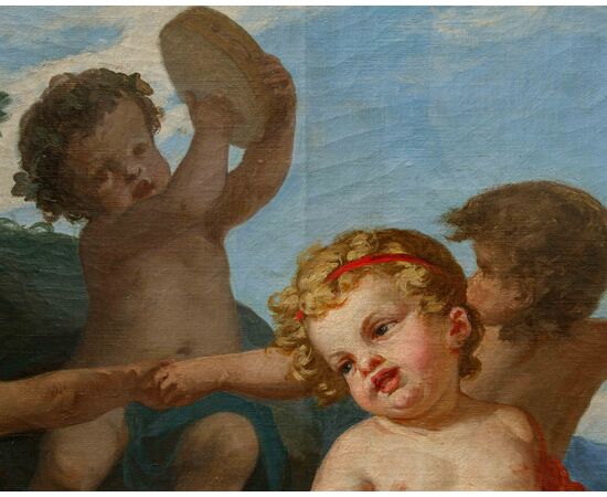 Angelo Monticelli (Milano, 1778-1837), attr.,Putti danzanti