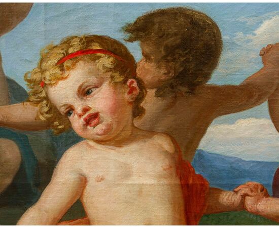 Angelo Monticelli (Milano, 1778-1837), attr.,Putti danzanti