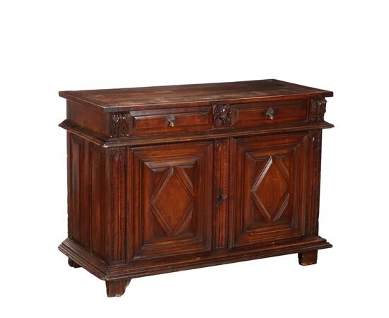 Credenza Barocca Piemonte Inizio XVIII Secolo