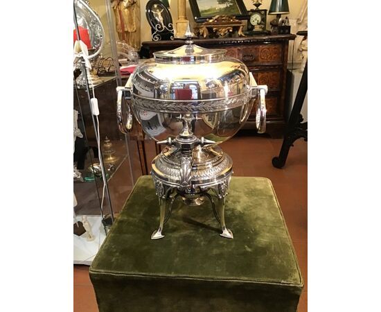 Bellissimo samovar argento h 25 cm GORAM