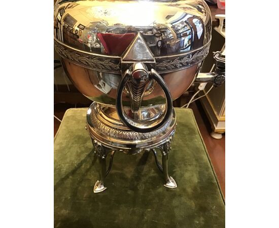 Bellissimo samovar argento h 25 cm GORAM