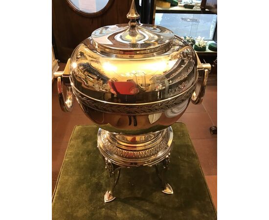 Bellissimo samovar argento h 25 cm GORAM