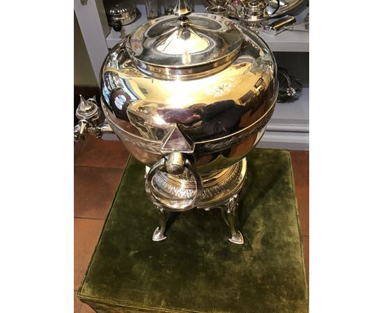 Bellissimo samovar argento h 25 cm GORAM