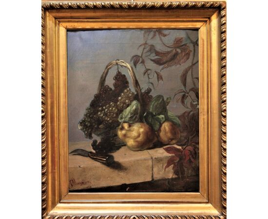 “Natura morta con frutta” epoca tra XIX\XXsec