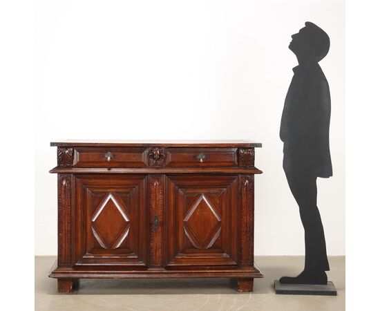 Credenza Barocca Piemonte Inizio XVIII Secolo