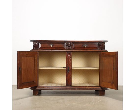 Credenza Barocca Piemonte Inizio XVIII Secolo