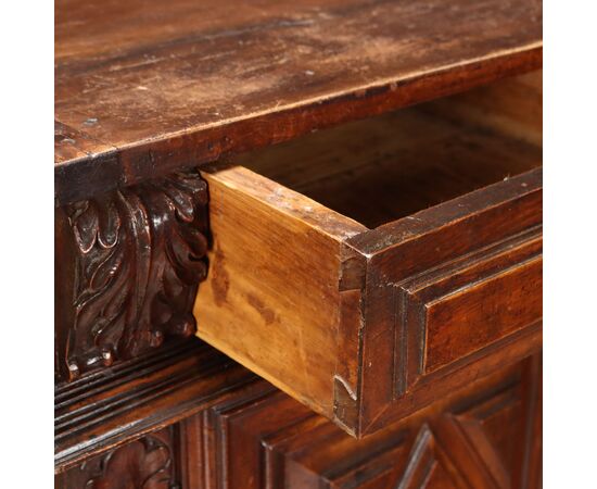 Credenza Barocca Piemonte Inizio XVIII Secolo