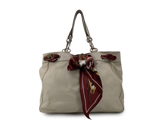 GUCCI Borsa Shopper in Pelle Col. Beige Positano M