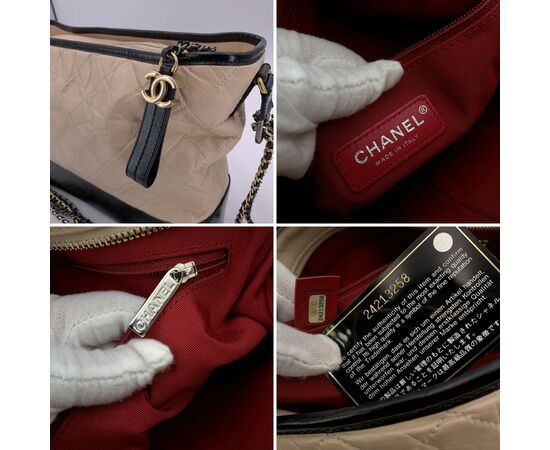 CHANEL Borsa a Tracolla in Pelle Col. Beige Gabrielle M