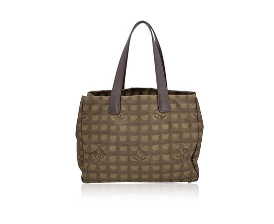 CHANEL Borsa Shopper in Tela Col. Verde Neo Soft Shopping M