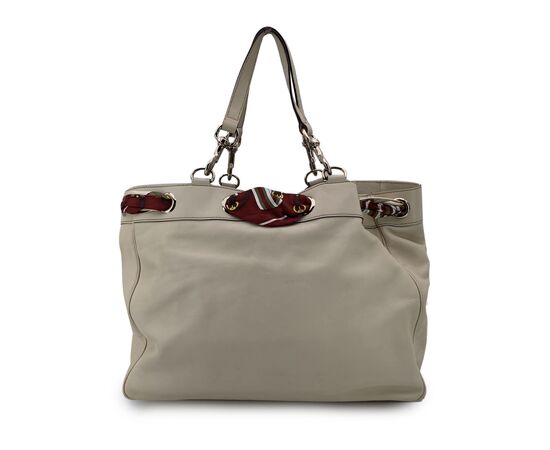 GUCCI Borsa Shopper in Pelle Col. Beige Positano M