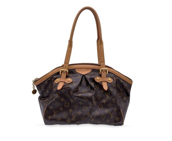 LOUIS VUITTON Borsa Shopper in Tela Col. Marrone Tivoli M