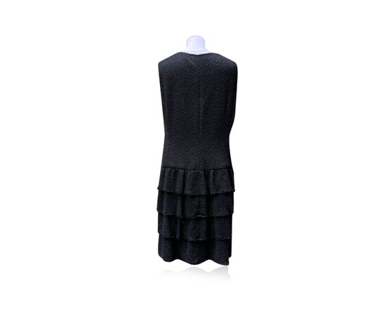 CHANEL Vestito in Cotone Col. Nero La Petite Veste Noire 48