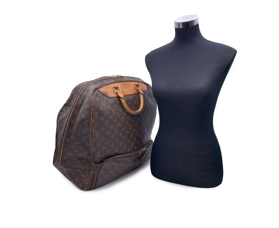 LOUIS VUITTON Borsa da Viaggio Vintage in Tela Col. Marrone Evasion L