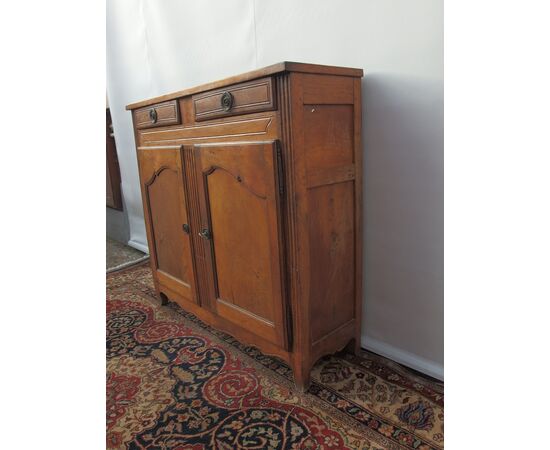 CREDENZA A DUE PORTE IN NOCE EPOCA PRIMI 800 PICCOLO DIMENSIONI