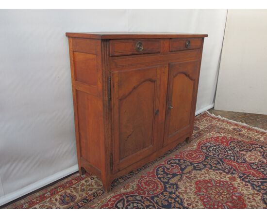 CREDENZA A DUE PORTE IN NOCE EPOCA PRIMI 800 PICCOLO DIMENSIONI